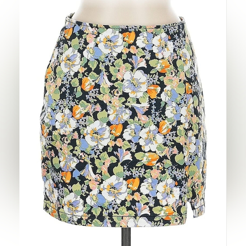 Wild Fable Floral Mini Skirt